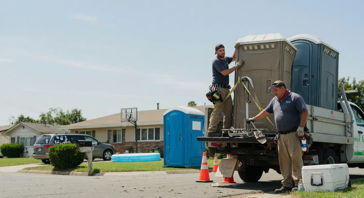 Porta Potty Rental in Bloomington, IL near me